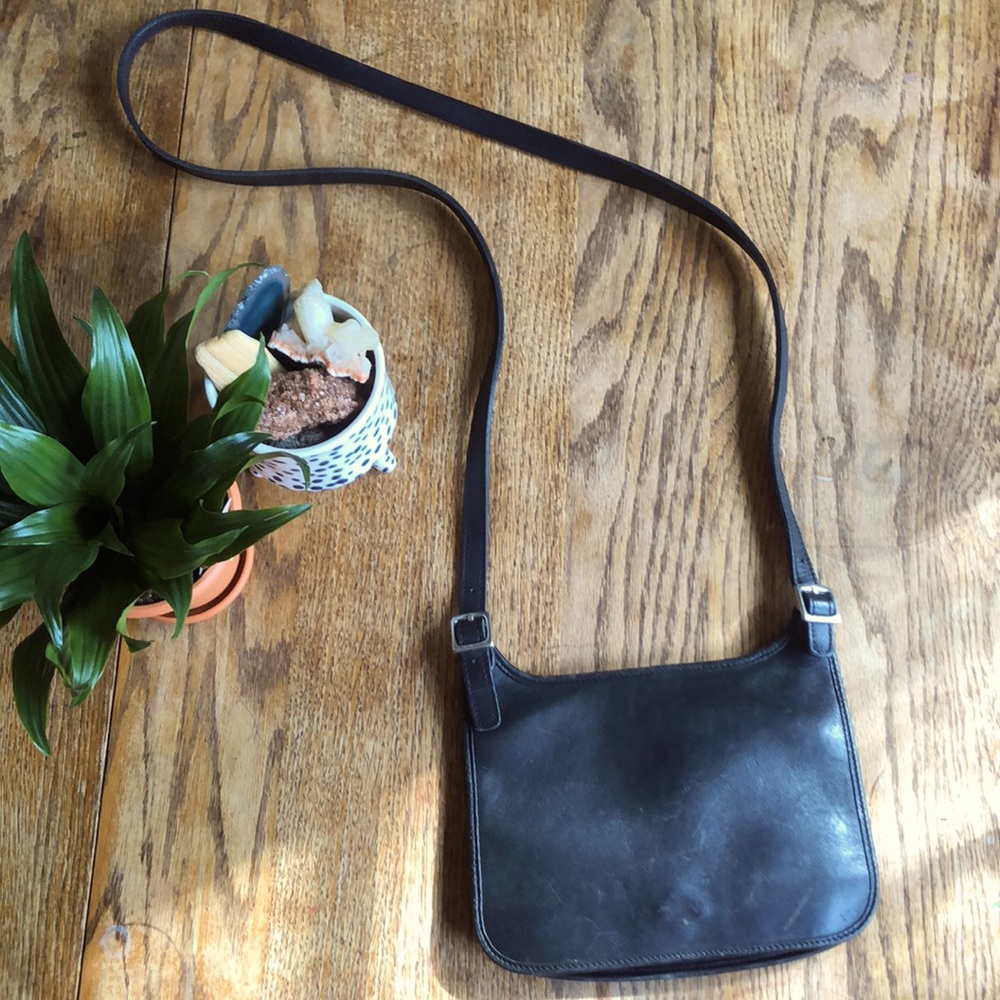 Vintage Coach Black CrossBody Bag
